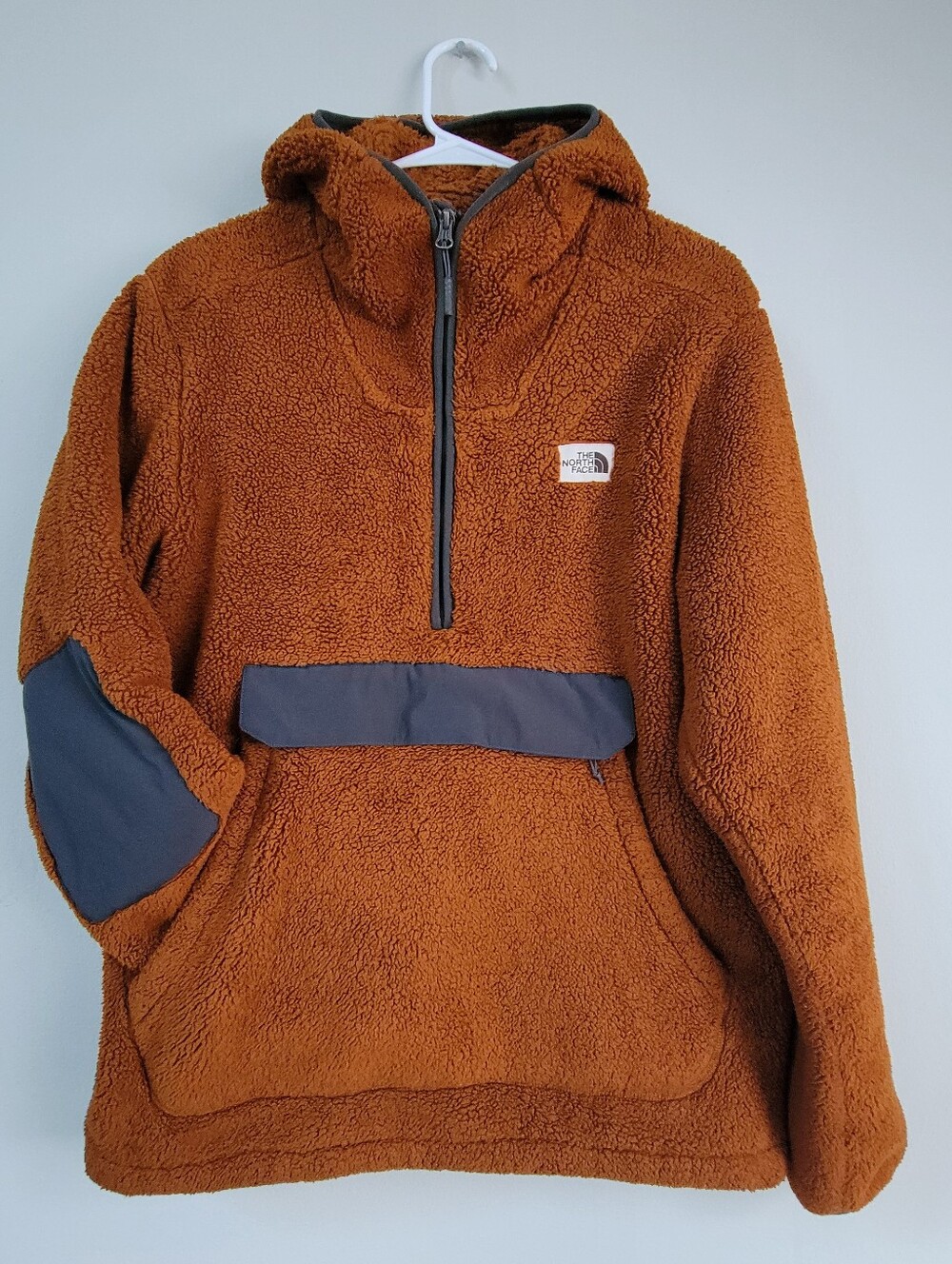 North Face Campshire Anorak Sherpa Fleece Mens Size M Gorpcore Hiking Outdoor